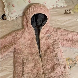 Reversible north face jacket